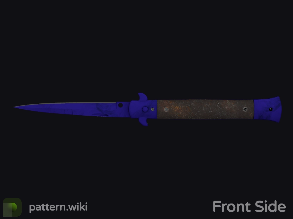 Stiletto Knife Doppler seed 52