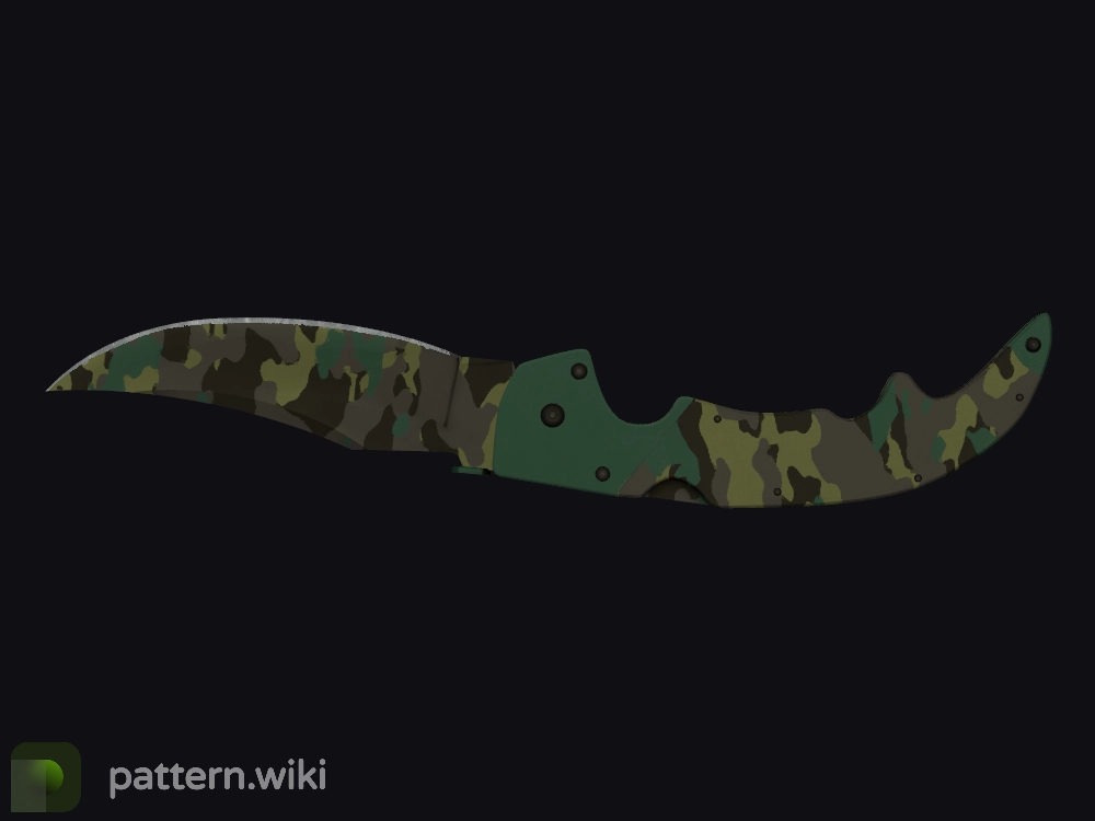 Falchion Knife Boreal Forest seed 712