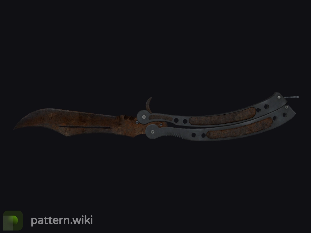 Butterfly Knife Rust Coat seed 495