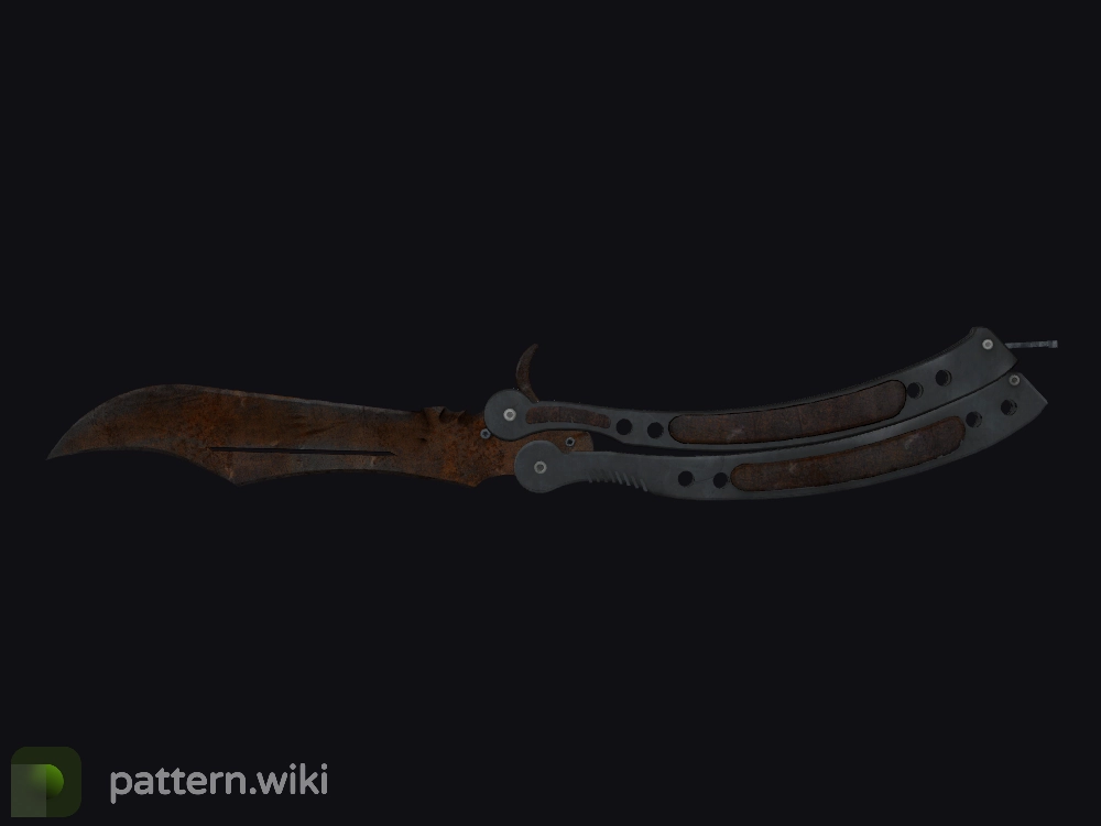 Butterfly Knife Rust Coat seed 472