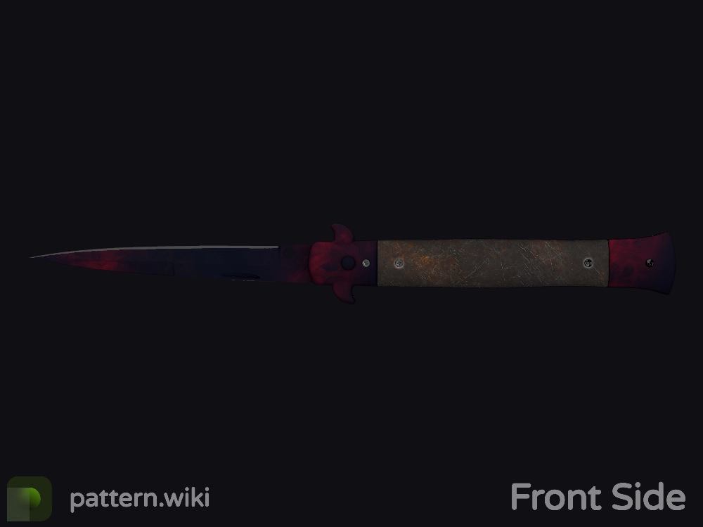 Stiletto Knife Doppler seed 770