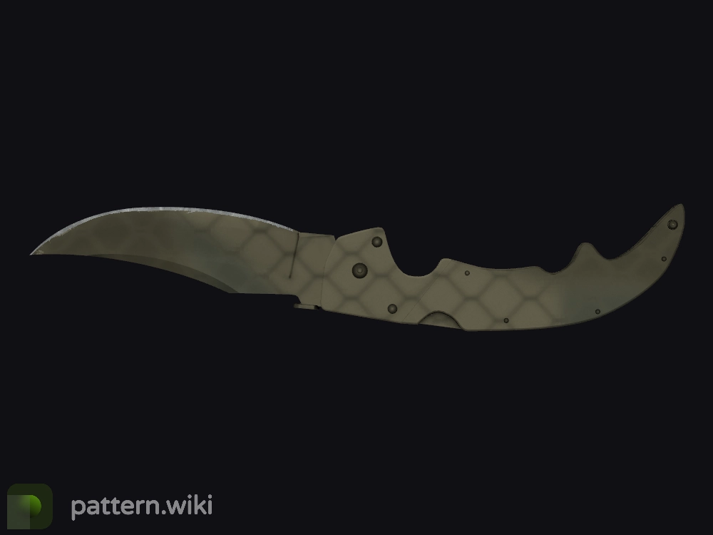 Falchion Knife Safari Mesh seed 748