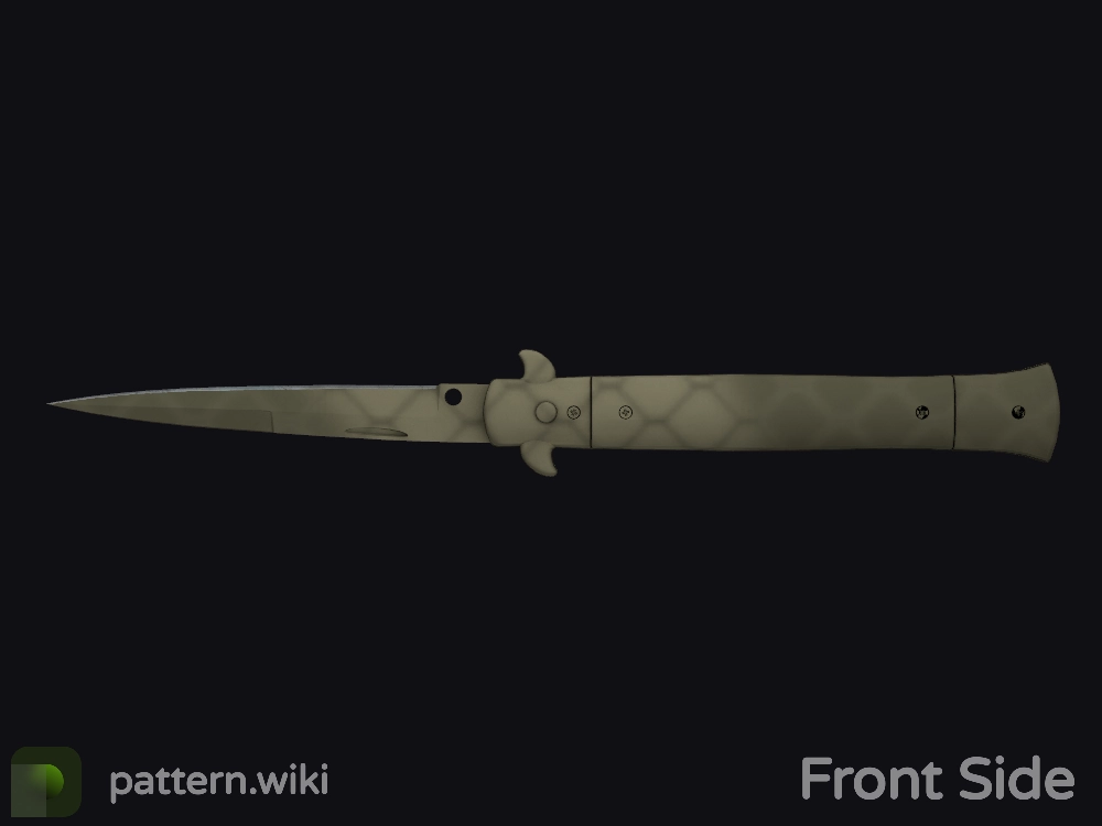 Stiletto Knife Safari Mesh seed 124