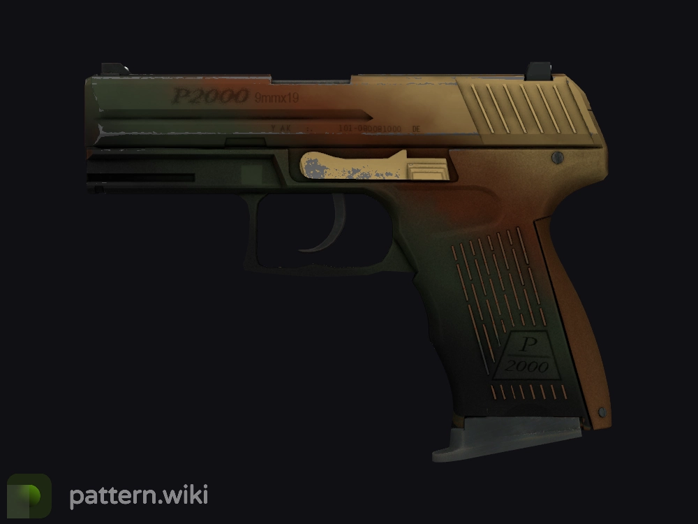 P2000 Amber Fade seed 999