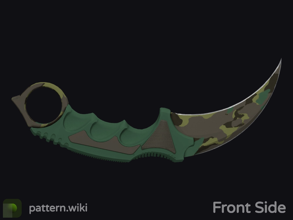 Karambit Boreal Forest seed 491