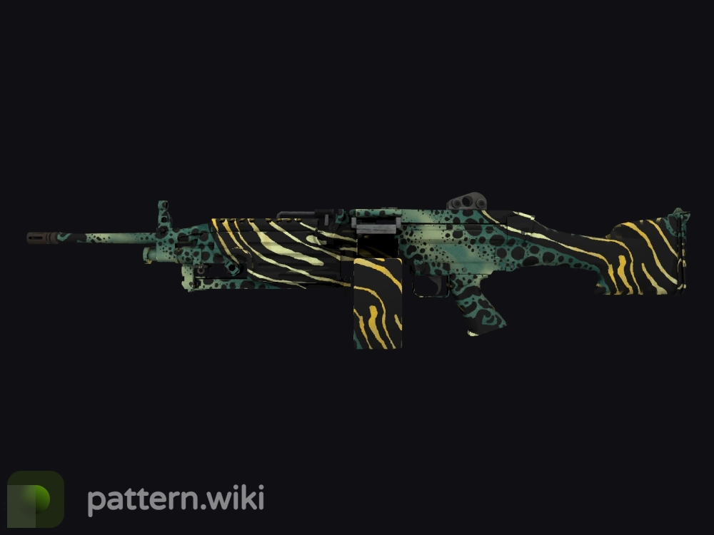 M249 Emerald Poison Dart seed 123