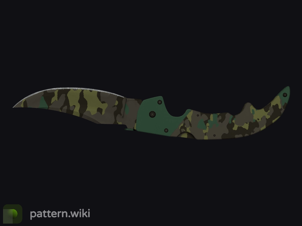 Falchion Knife Boreal Forest seed 339