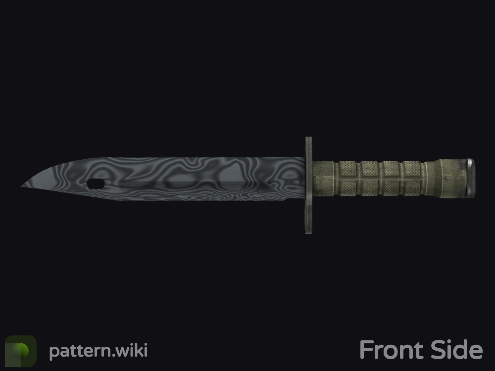 Bayonet Damascus Steel seed 357