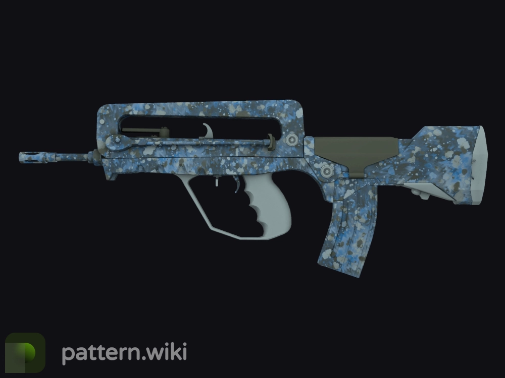 FAMAS Cyanospatter seed 558