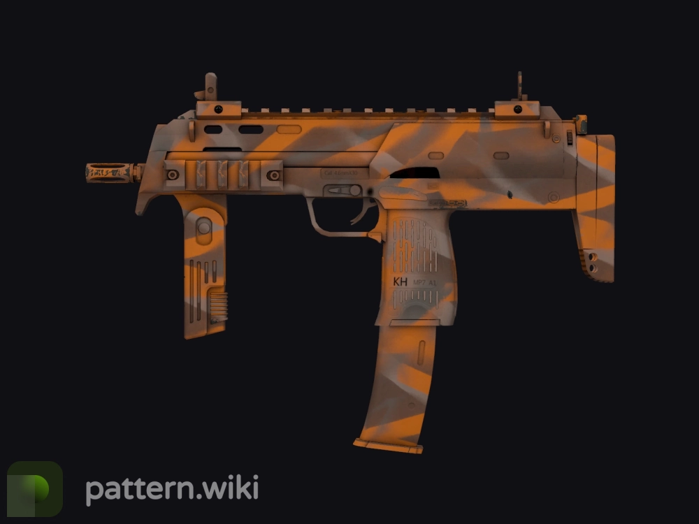 MP7 Orange Peel seed 344