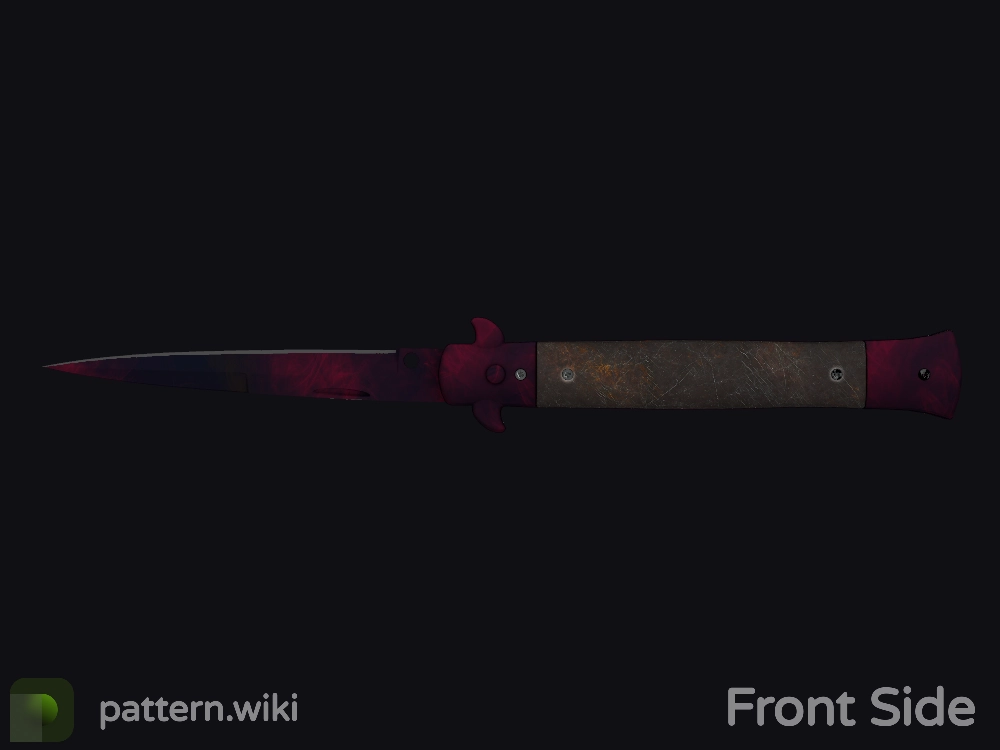 Stiletto Knife Doppler seed 79