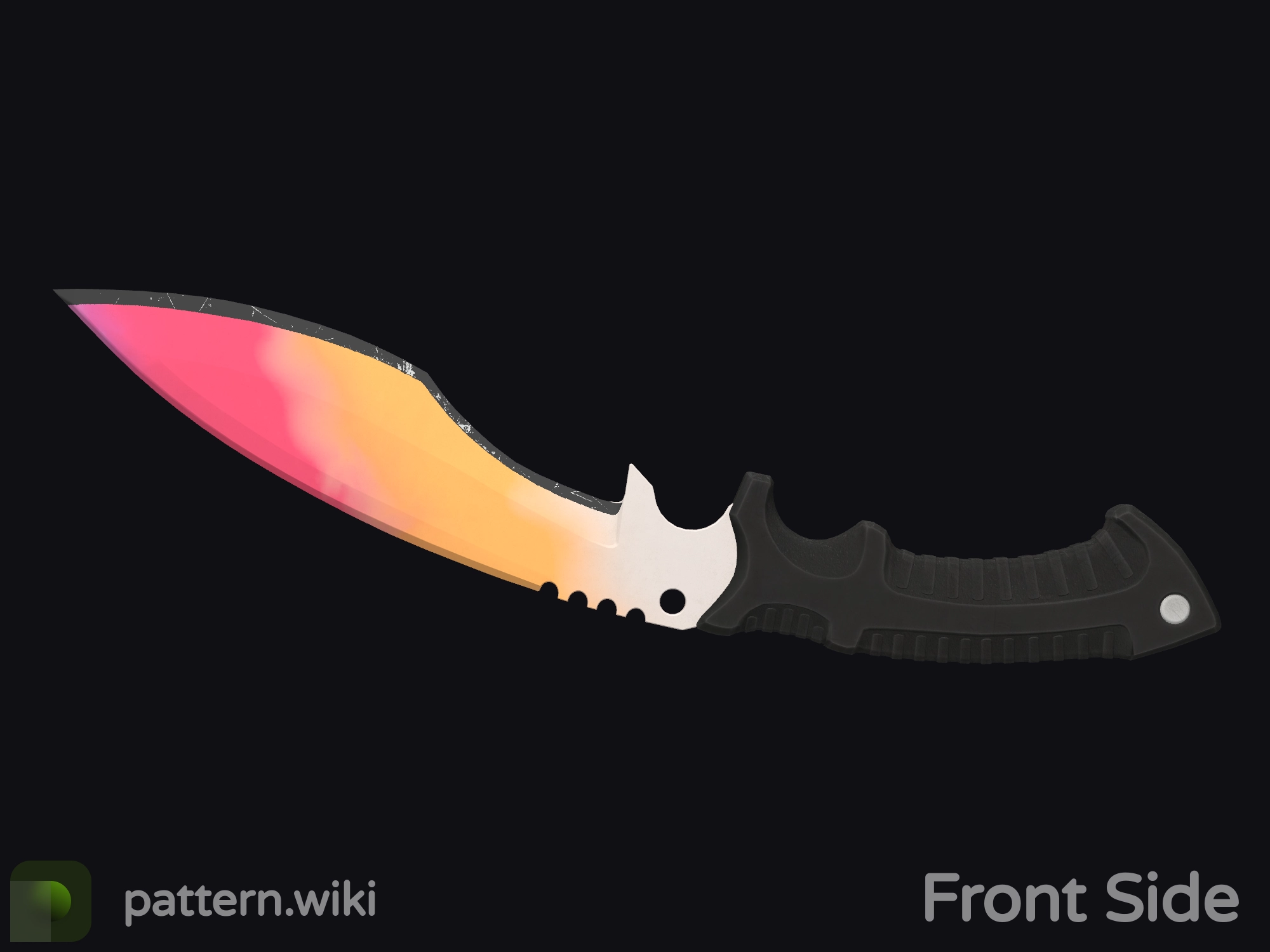 Kukri Knife Fade seed 685