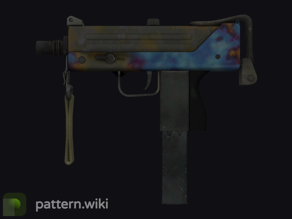 MAC-10 Case Hardened seed 604