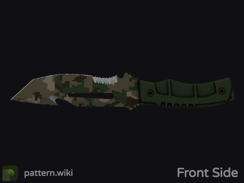 Survival Knife Forest DDPAT seed 144