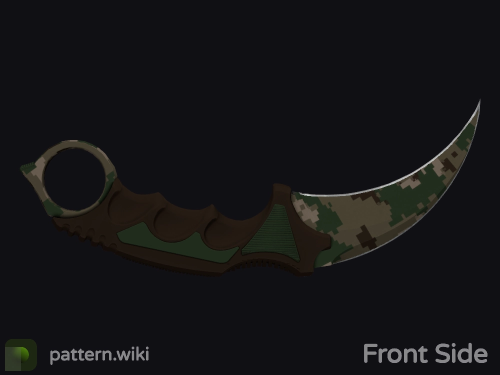 Karambit Forest DDPAT seed 787