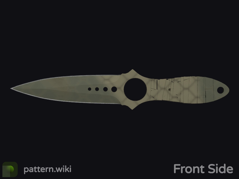 Skeleton Knife Safari Mesh seed 811