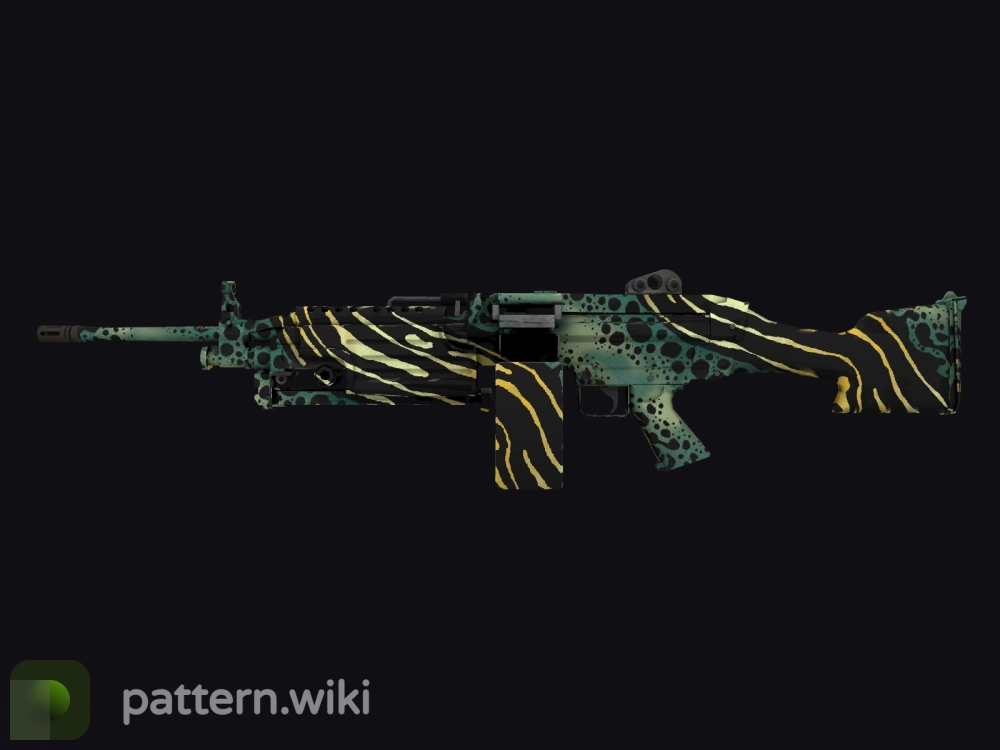 M249 Emerald Poison Dart seed 861