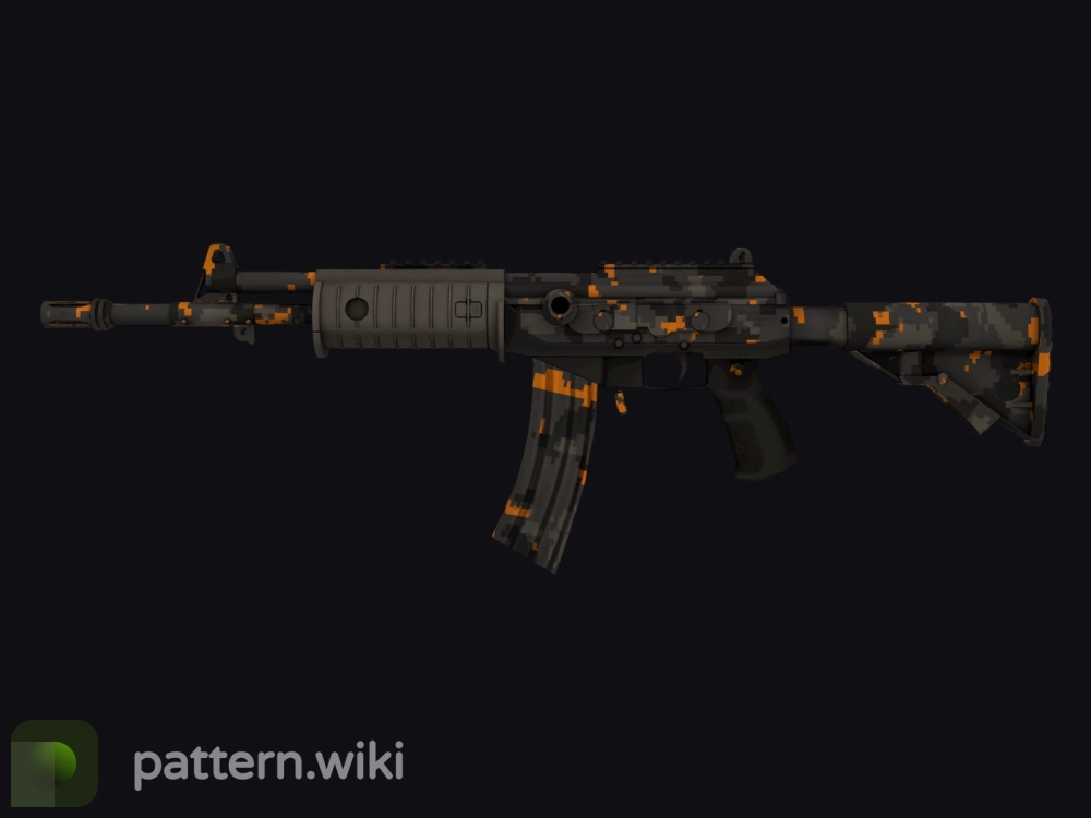 Galil AR Orange DDPAT seed 155