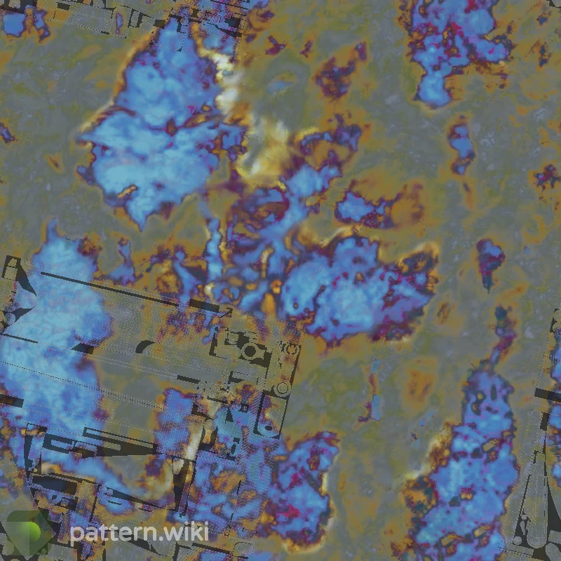 AK-47 Case Hardened seed 494 pattern template