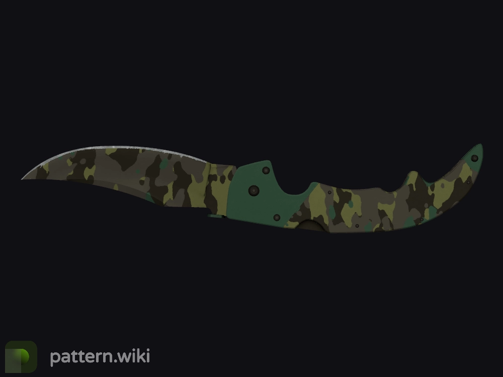 Falchion Knife Boreal Forest seed 909