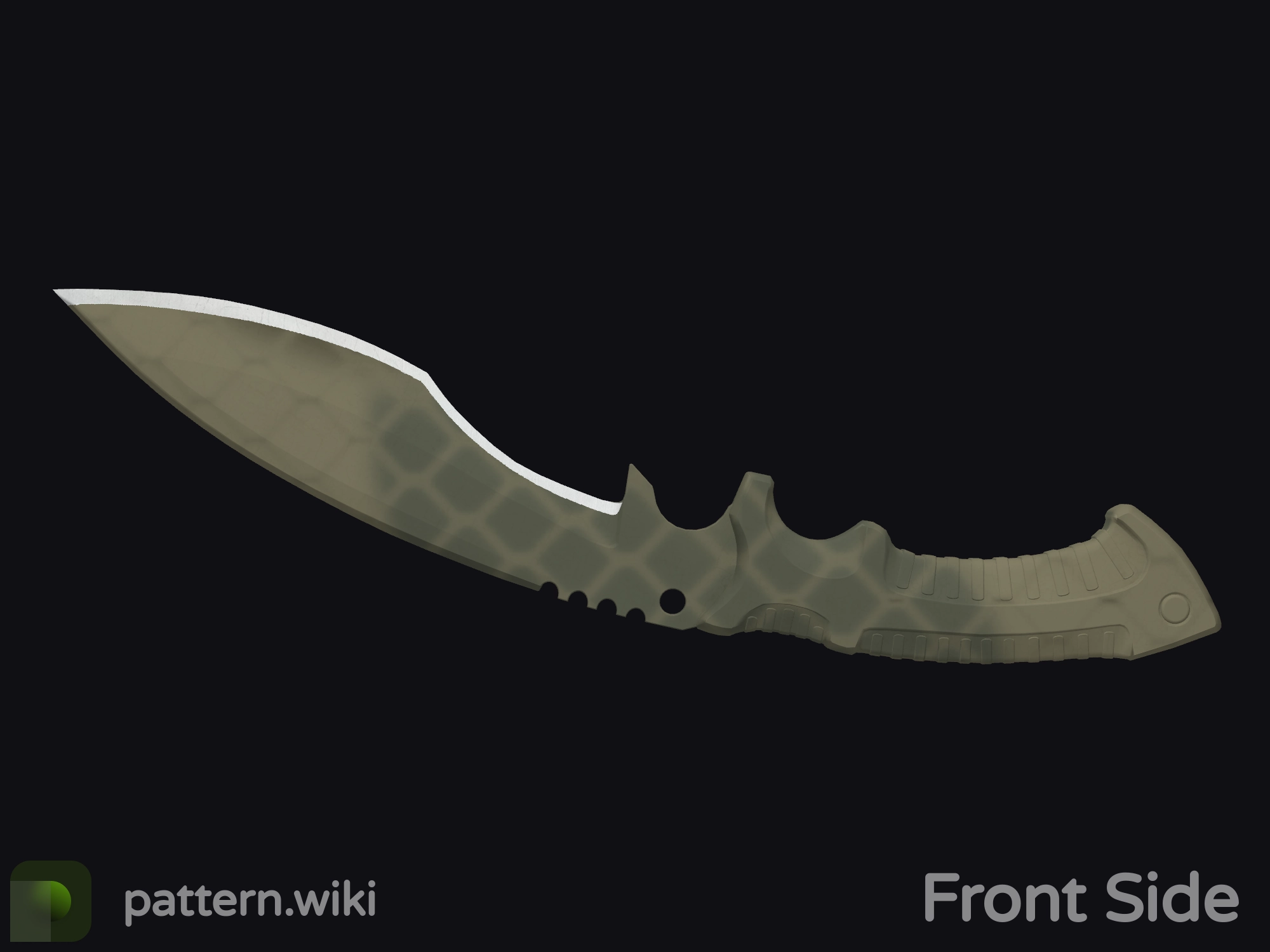 Kukri Knife Safari Mesh seed 742