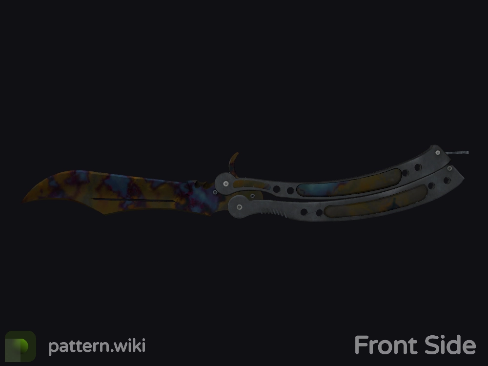 Butterfly Knife Case Hardened seed 614