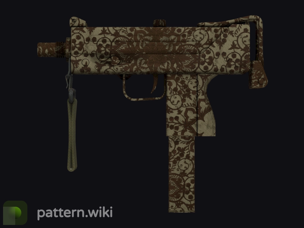 MAC-10 Sienna Damask seed 323