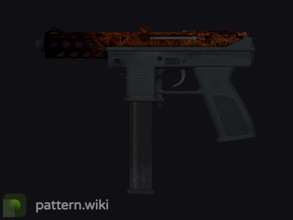 Tec-9 Red Quartz seed 122