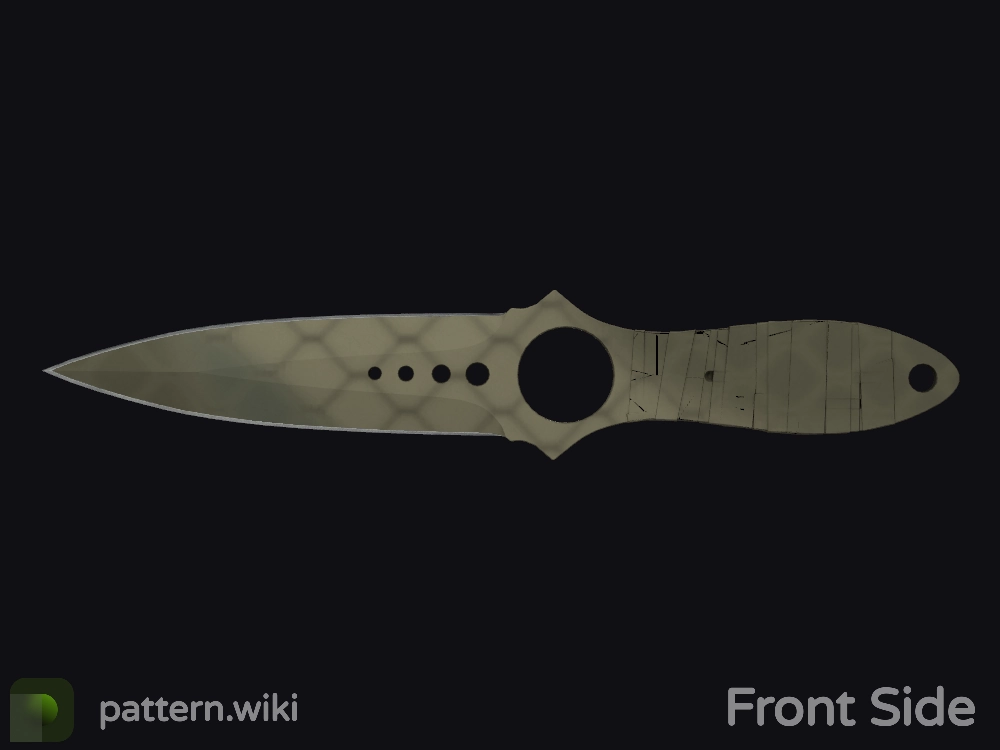 Skeleton Knife Safari Mesh seed 389