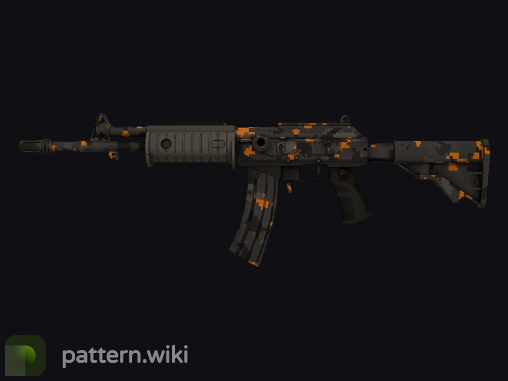 Galil AR Orange DDPAT seed 538