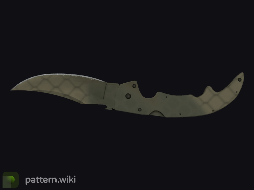 Falchion Knife Safari Mesh seed 372