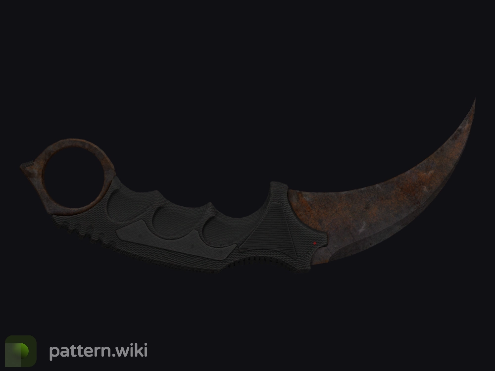 Karambit Rust Coat seed 354