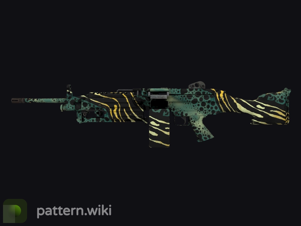 M249 Emerald Poison Dart seed 443