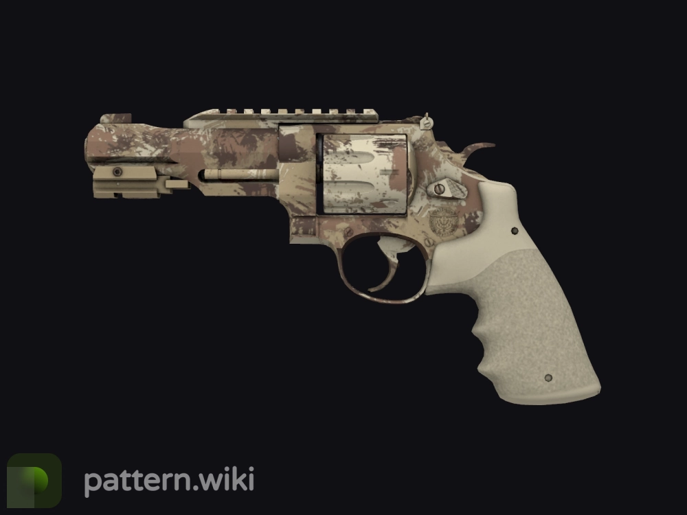 R8 Revolver Desert Brush seed 6