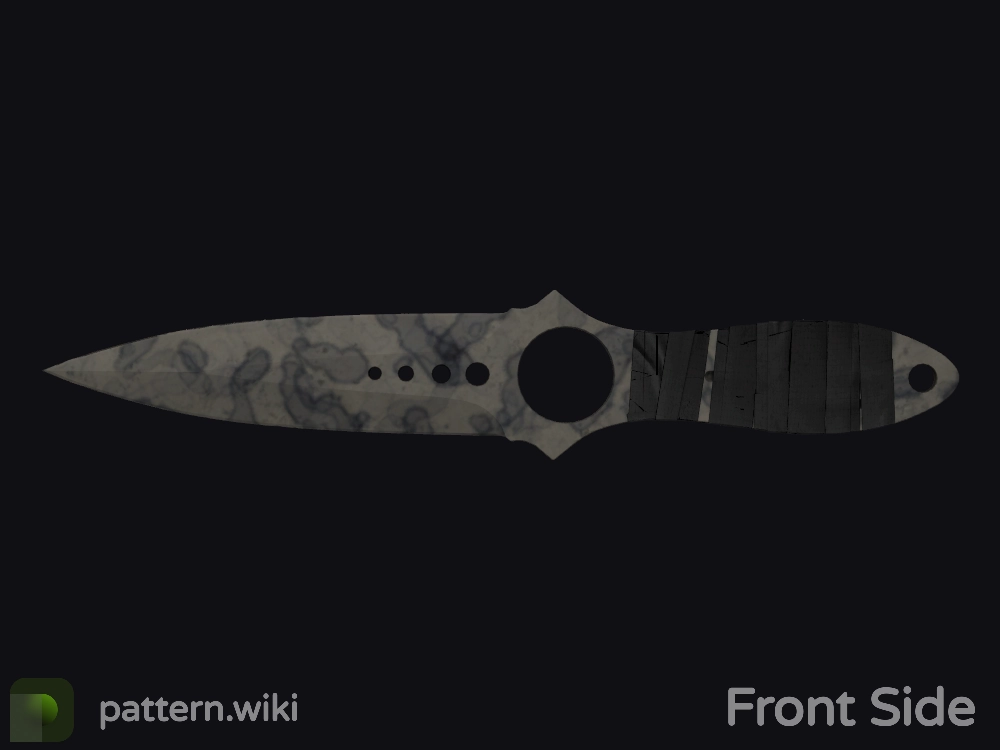 Skeleton Knife Stained seed 97