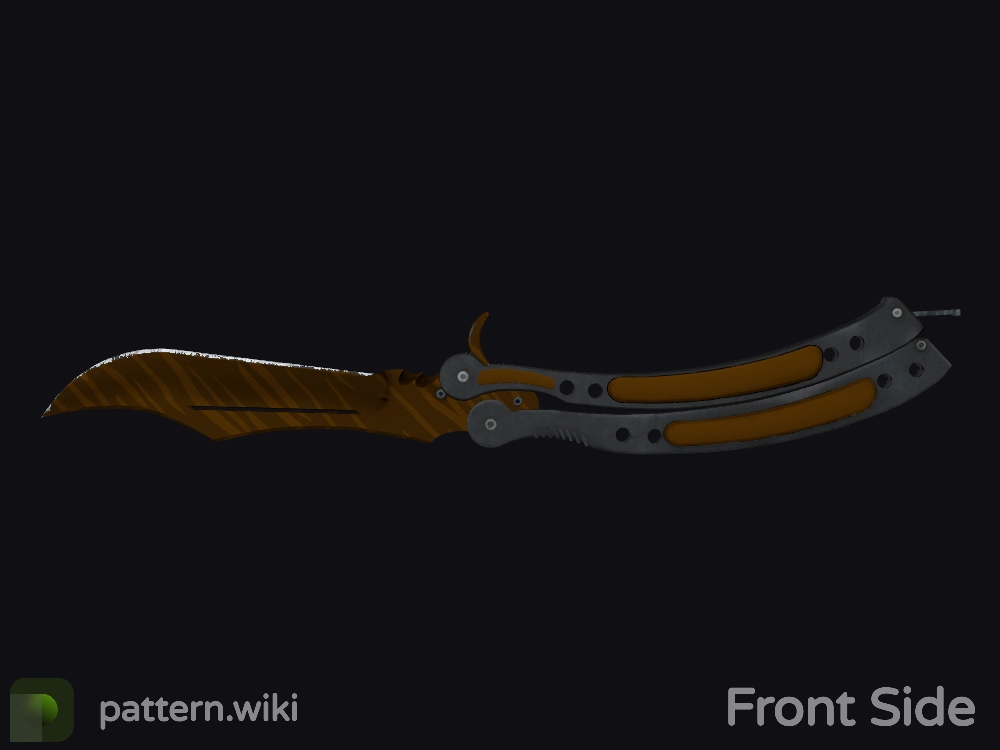 Butterfly Knife Tiger Tooth seed 197