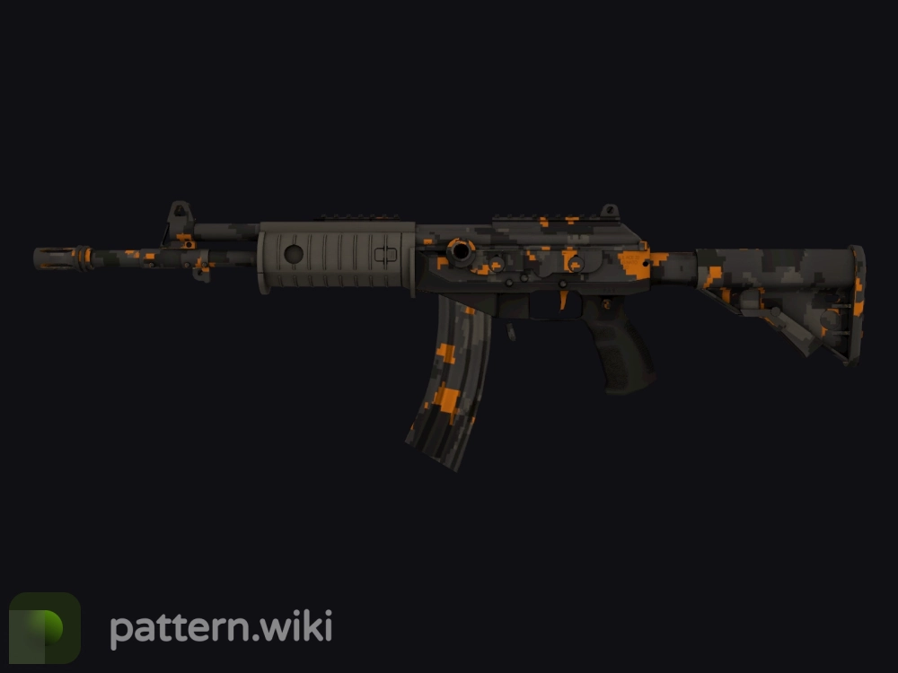 Galil AR Orange DDPAT seed 977