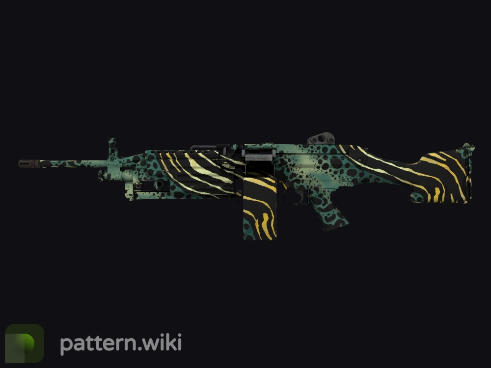 M249 Emerald Poison Dart seed 894