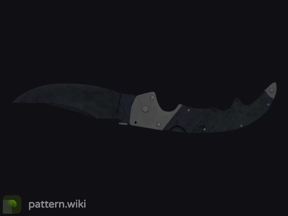 Falchion Knife Blue Steel seed 129