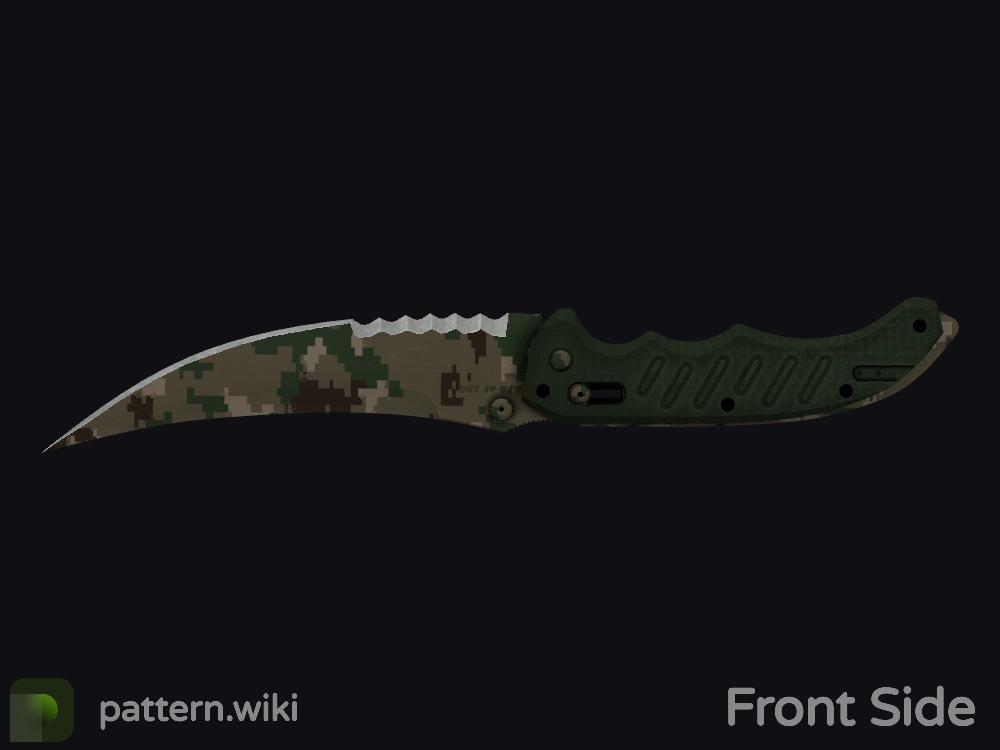 Flip Knife Forest DDPAT seed 262