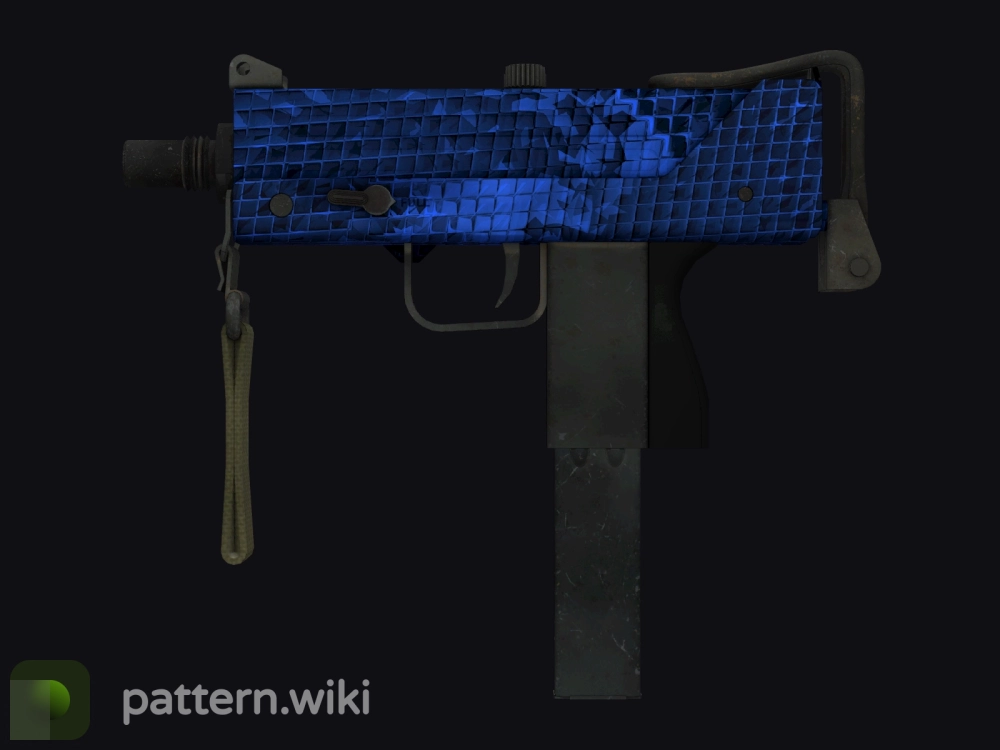 MAC-10 Lapis Gator seed 13