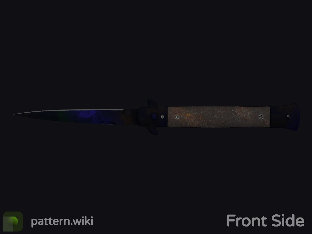 Stiletto Knife Doppler seed 682