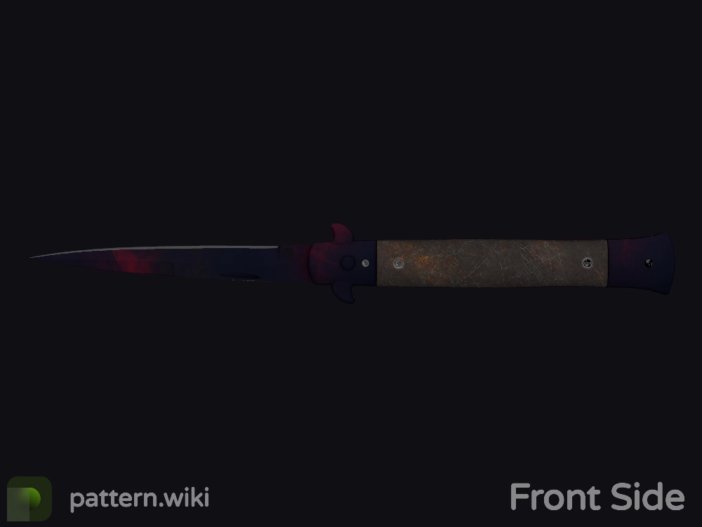 Stiletto Knife Doppler seed 693