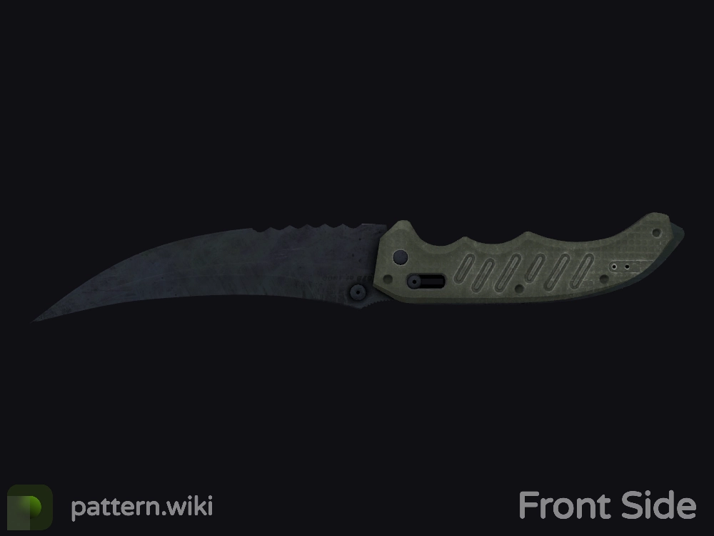 Flip Knife Blue Steel seed 329