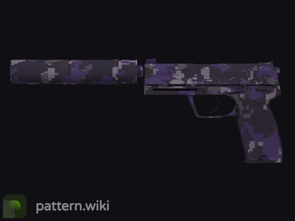 USP-S Purple DDPAT seed 377