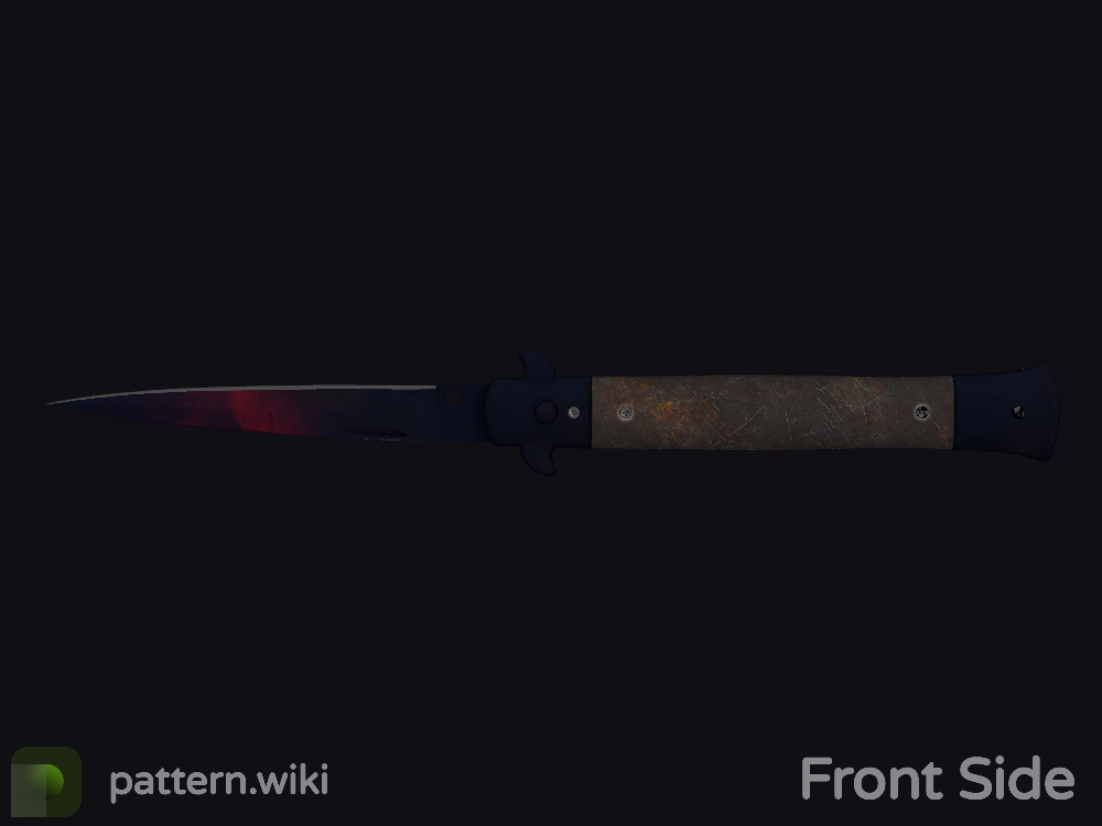 Stiletto Knife Doppler seed 993