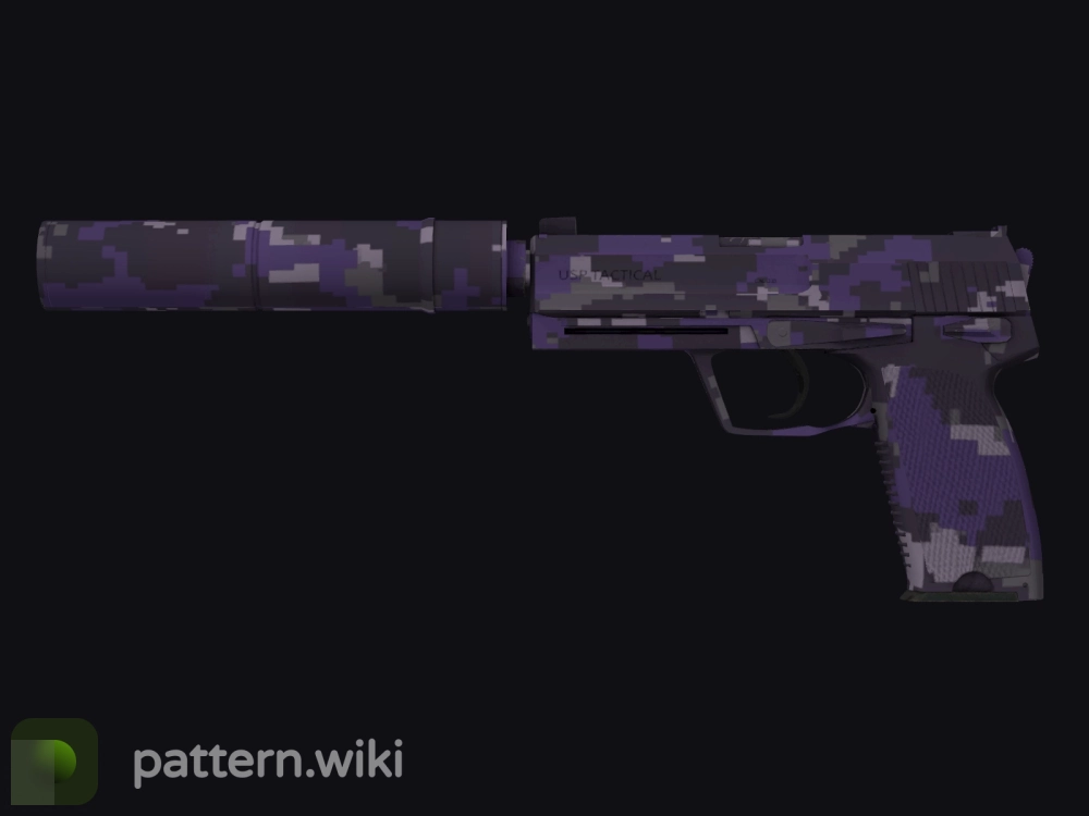 USP-S Purple DDPAT seed 492