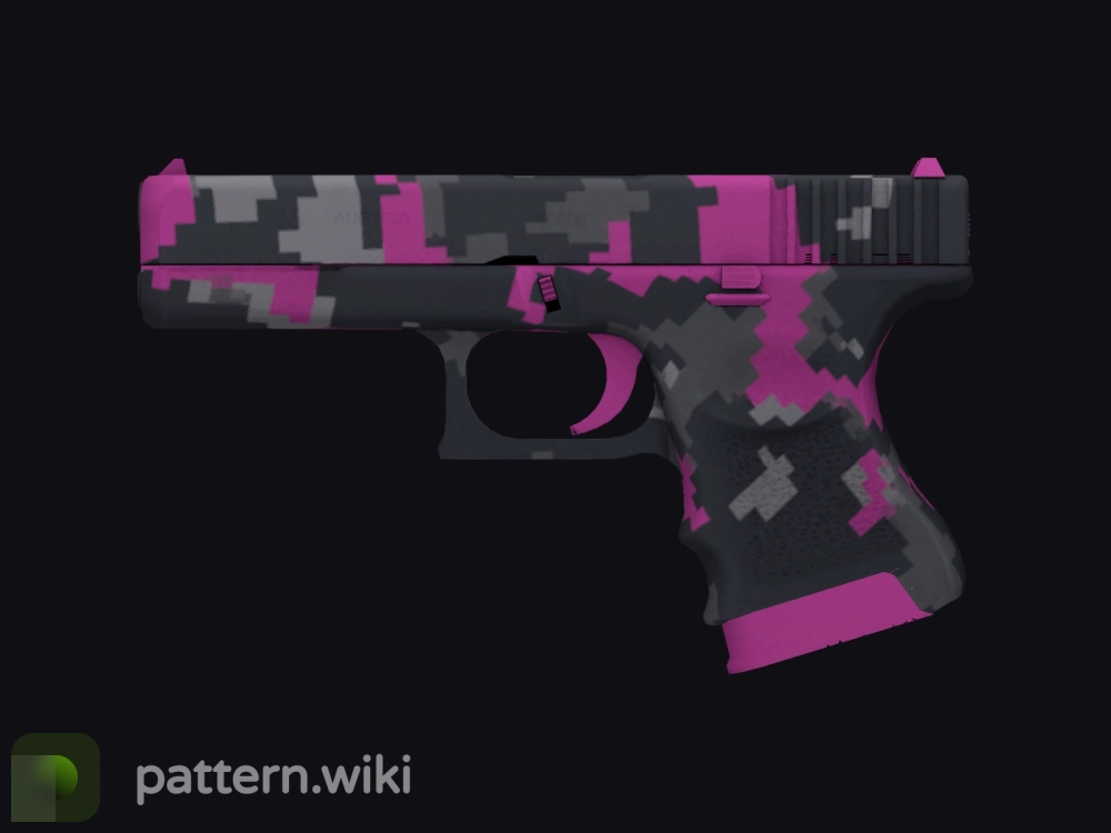 Glock-18 Pink DDPAT seed 662