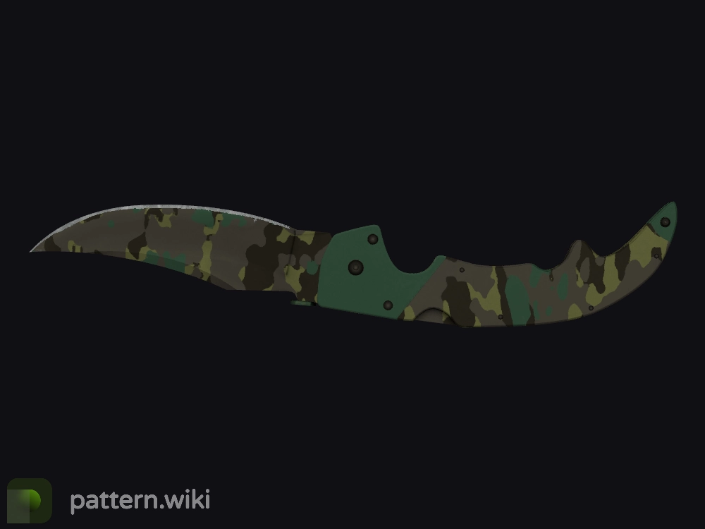 Falchion Knife Boreal Forest seed 208