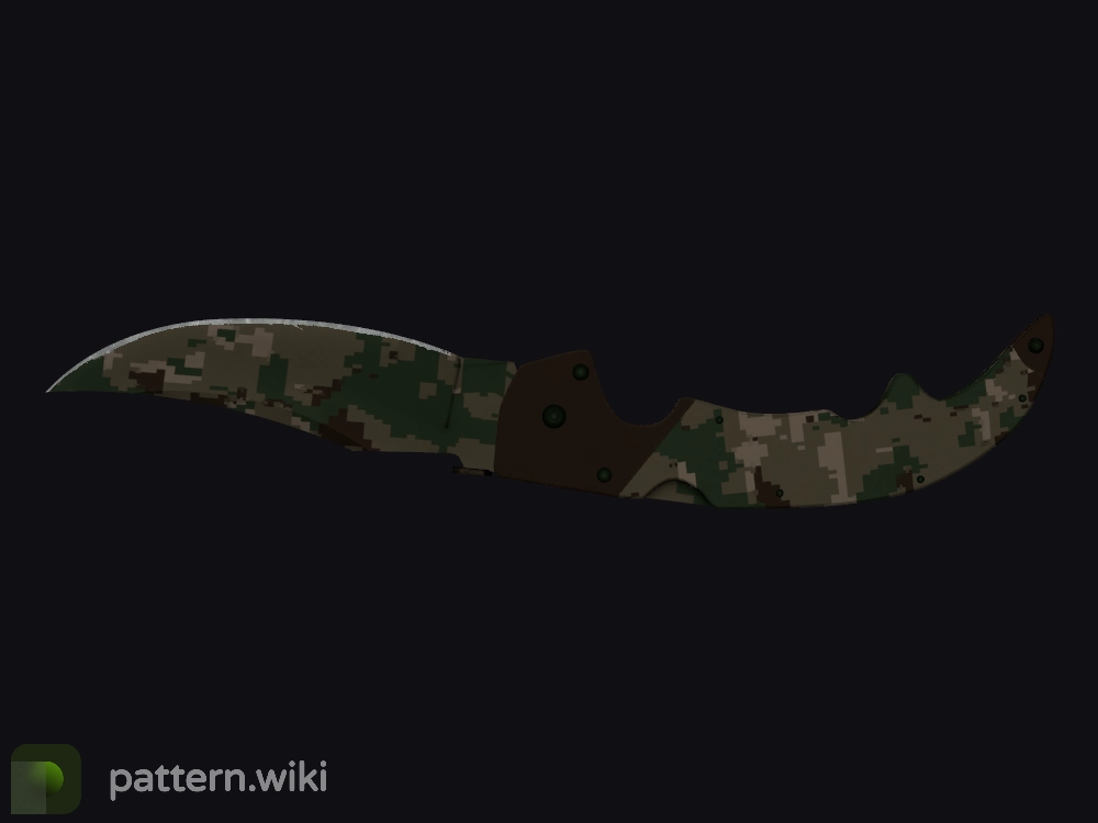 Falchion Knife Forest DDPAT seed 271